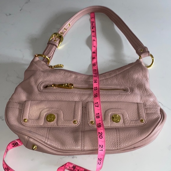 Stone Mountain Bag Purse 85% leather crossbody Rose 14” x 22” - Picture 3 of 13